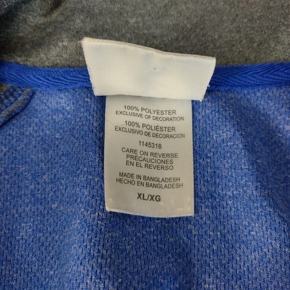 National Hockey League Tampa Bay Lightning Mens XL Blue Black Jersey - Picture 12 of 12